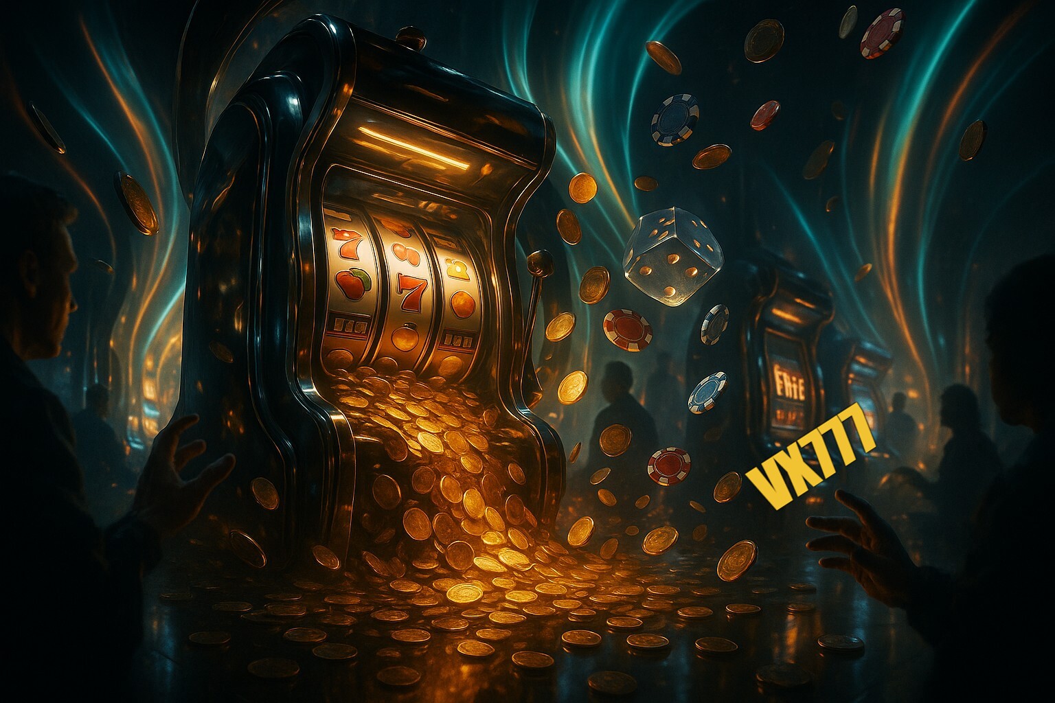 Diversos jogos de caça-níqueis